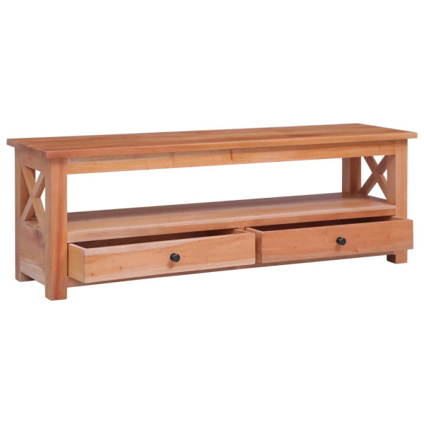 Szafka pod Telewizor Rtv Brąz Mat Szuflady Nowoczesny 120x30x40cm