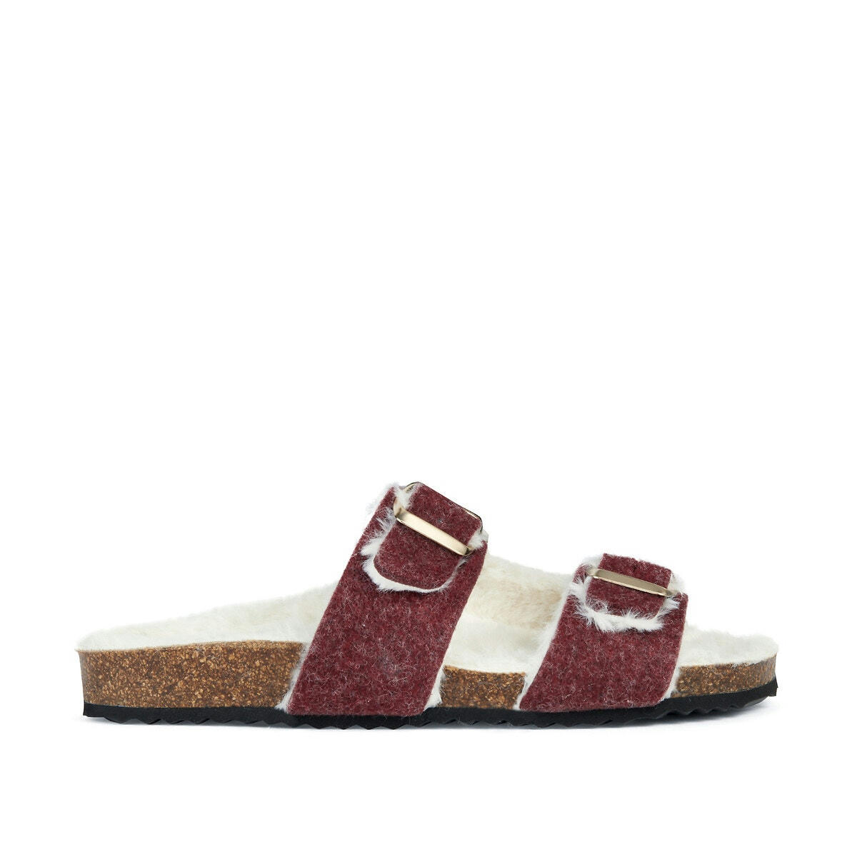 Chaussons mules fourrés Brionia