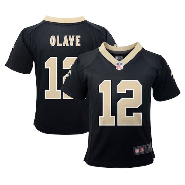 Chris Olave New Orleans Saints Nike Toddler Game Jersey - Black