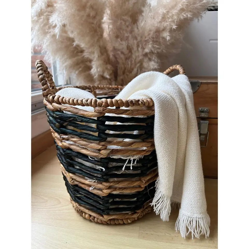 Calicosy - Opbergmand woonkamer - Bruin - 30x30x34 cm