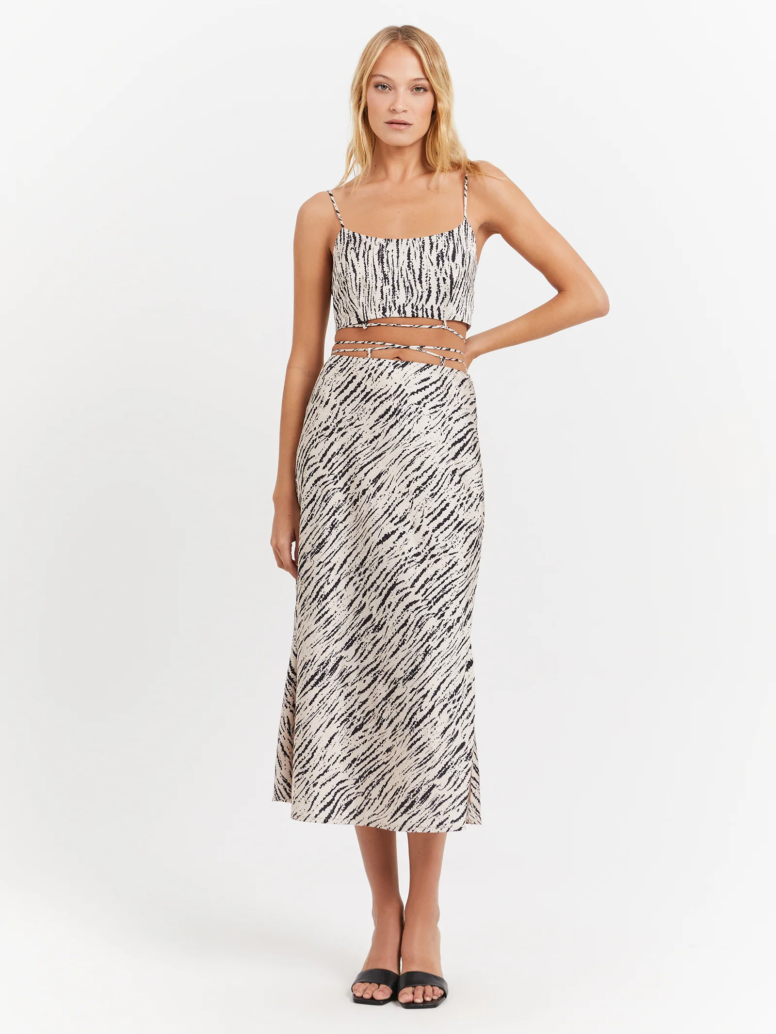 Leya Satin Skirt