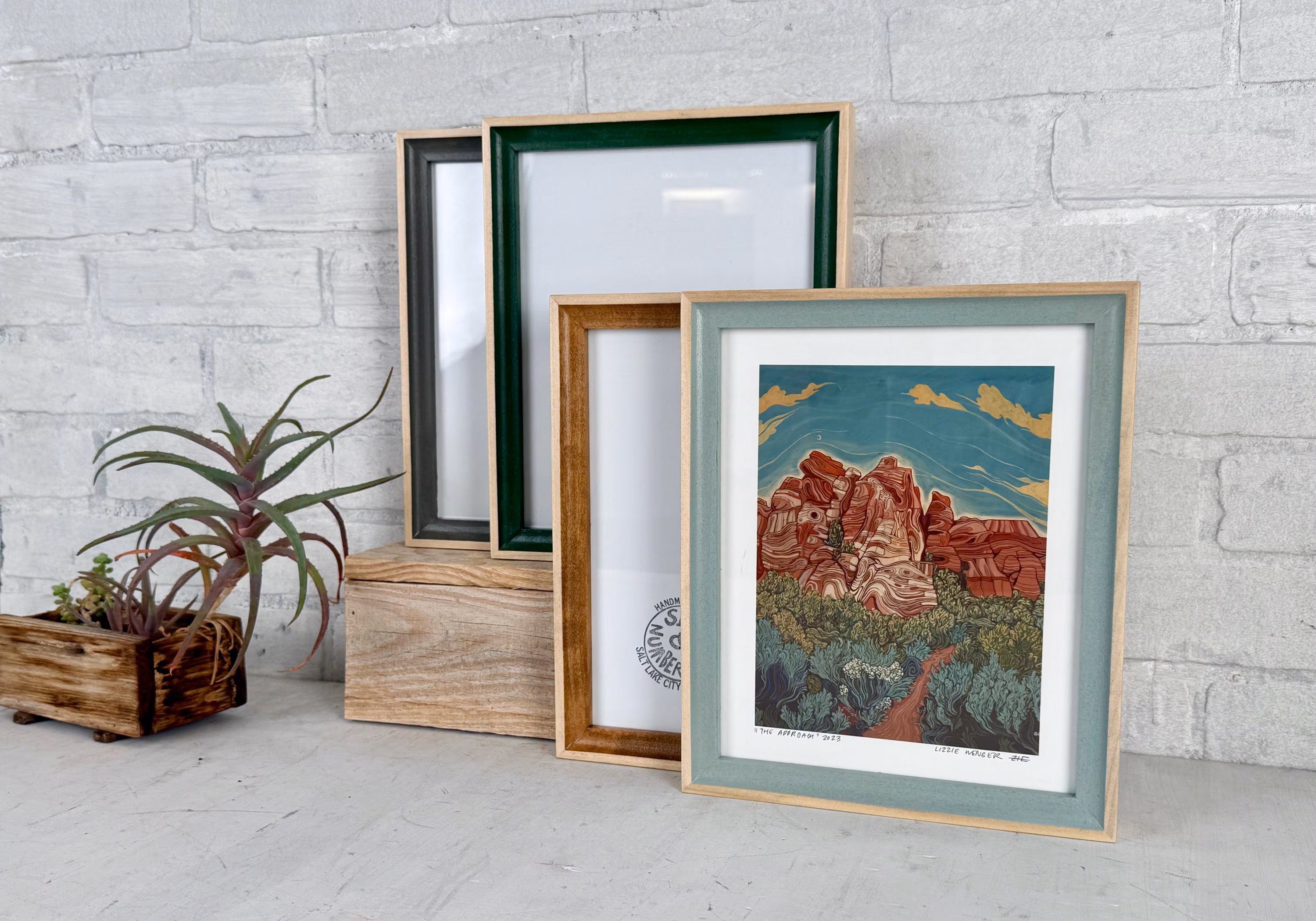 SHIPS RIGHT AWAY - Foxy Minus Poplar Style - Choose Your Size & Color - In Stock - 3.5x5 Inches up to A3 11.7x16.5 Inches