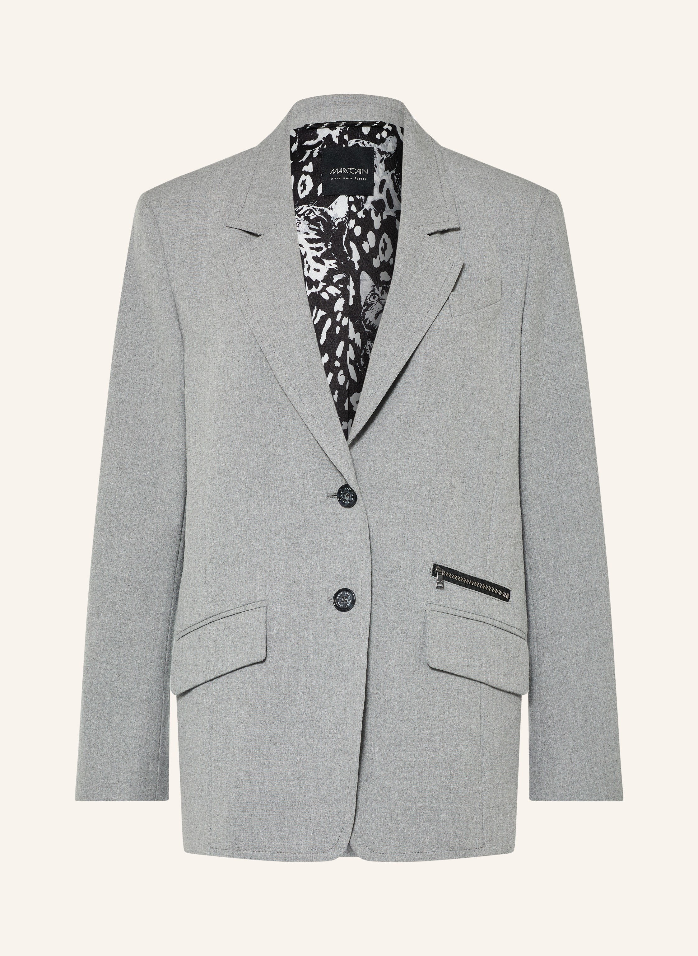 MARC CAIN Blazer mit Galonstreifen