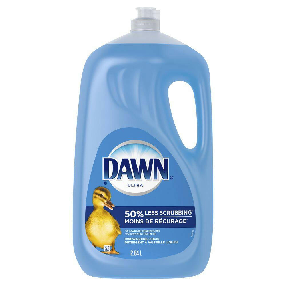 Dawn Ultra Dish Soap Dishwashing Liquid, Original, 2.64 L