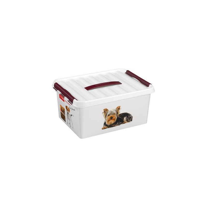 Box de rangement Q-line Pet Décor 15 L SUNWARE