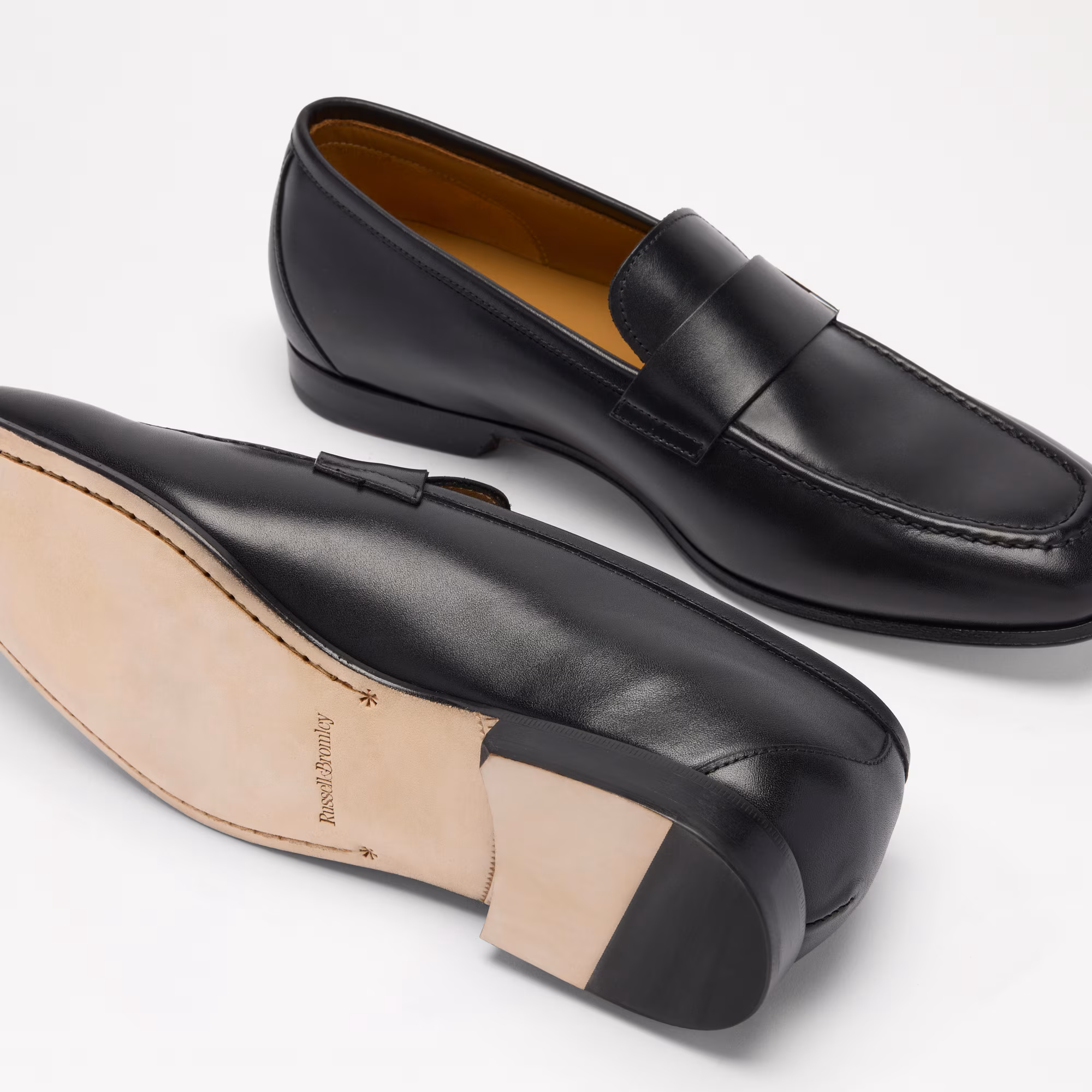 Bellagio Hardware LoaferMetal Plate Formal Loafer