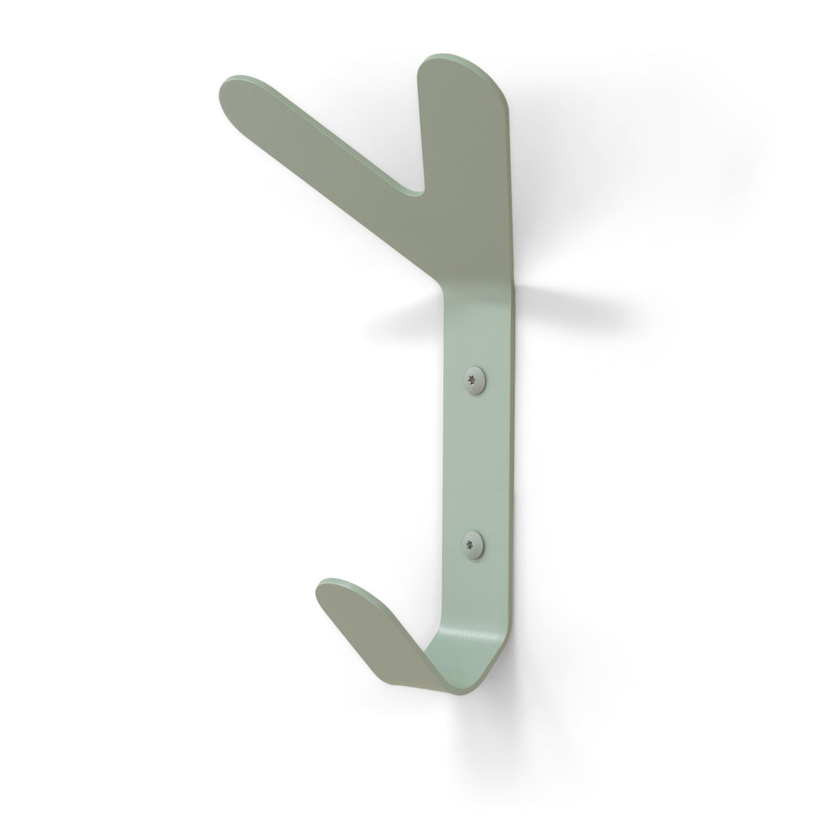 Spinder Design kapstok Frondo Haak - Dusty Green - 3 haken