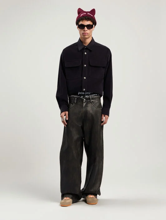 Classic Logo Corduroy Overshirt