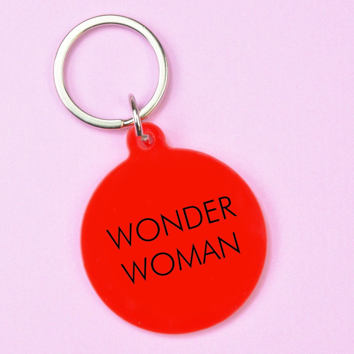Flamingo Candles Wonder Woman Keyring