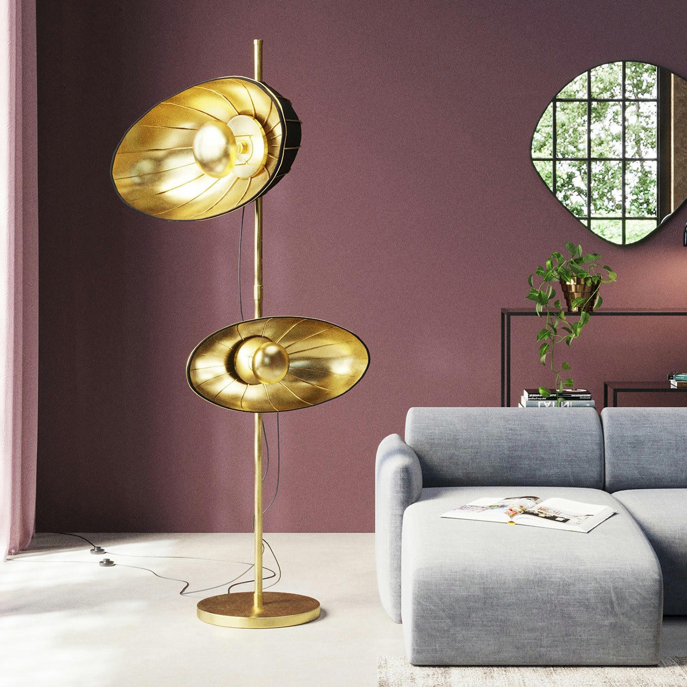 DIVA - Lampadaire Diva 202cm Kare Design