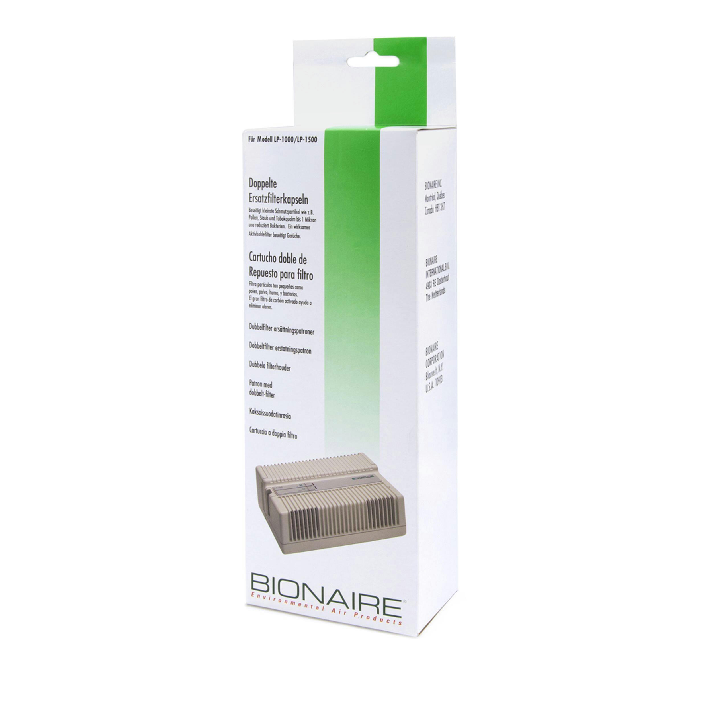 Bionaire Dual Air Purifier Filter Replacement Cartridge, 611D-X