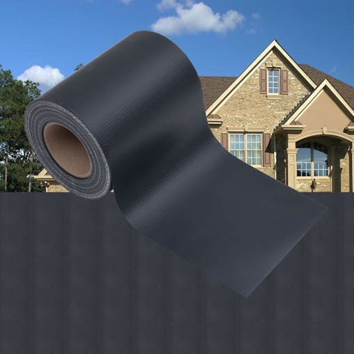NNEVL Garden Privacy Screen PVC 35x0.19 m Matte Dark Grey