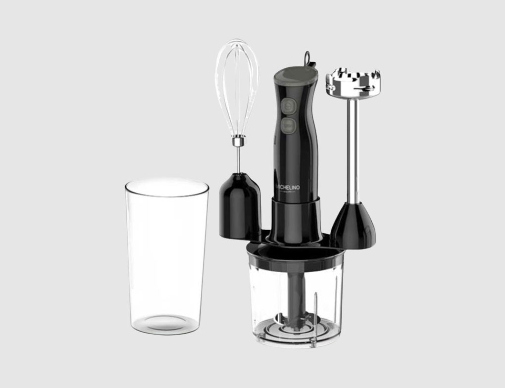 Stabmixer 6-tlg. 250W Schwarz