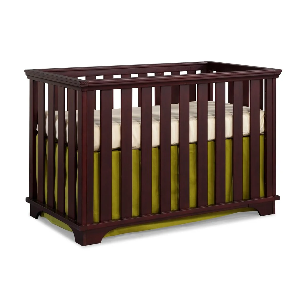 Midtown White Island Slat Cottage Crib