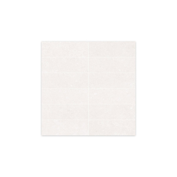 Mosaïque effet Pierre Blanc Nuage 30x30x0,9 cm Belmorin - Sol et mur intérieur (vendu par carton de 0,72 m²) - RO'MA CARRELAGE