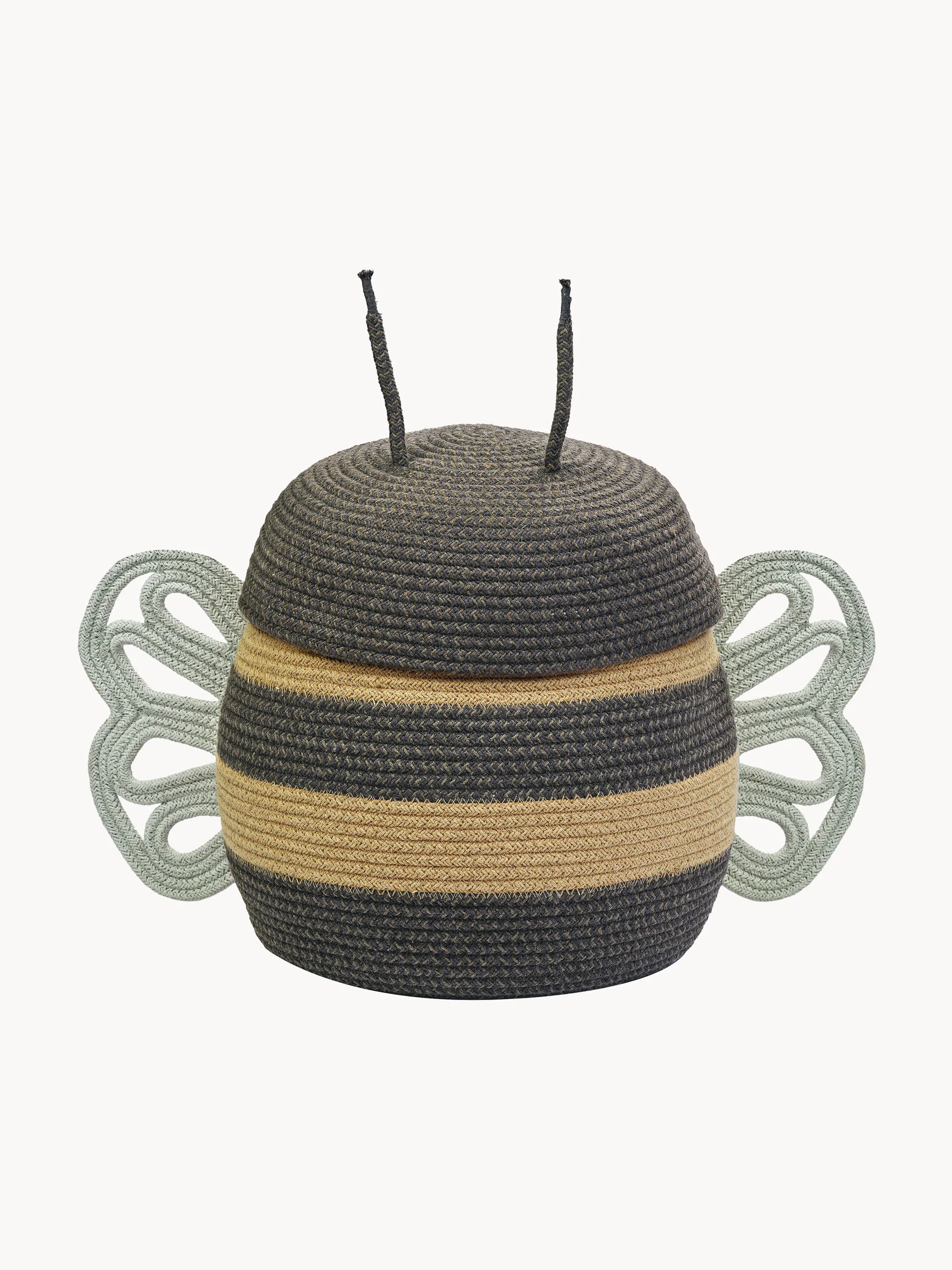 Handgefertigter Kinder-Aufbewahrungskorb Mama Bee