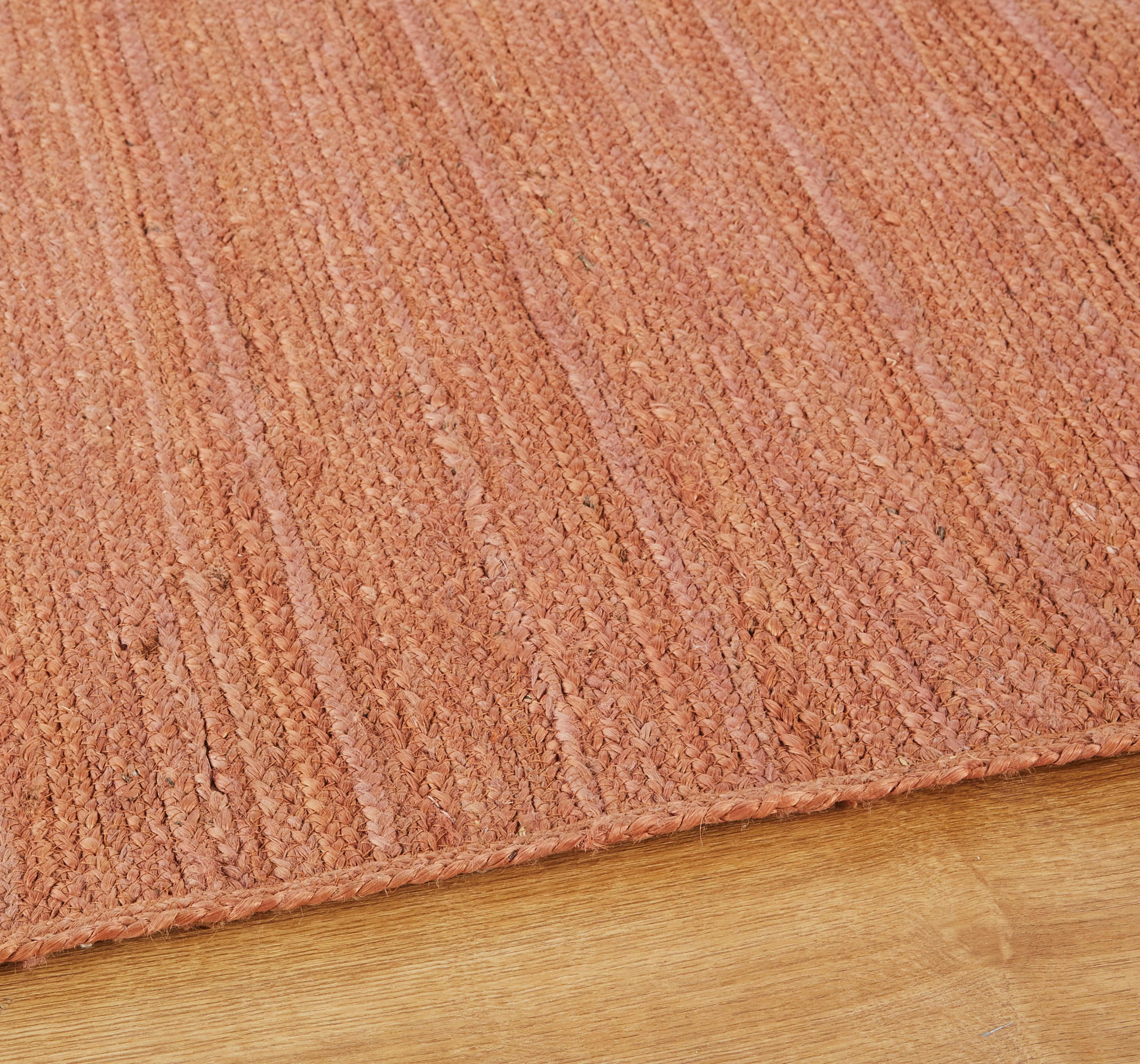 LILIANA - Tapis en jute terracotta 160x230