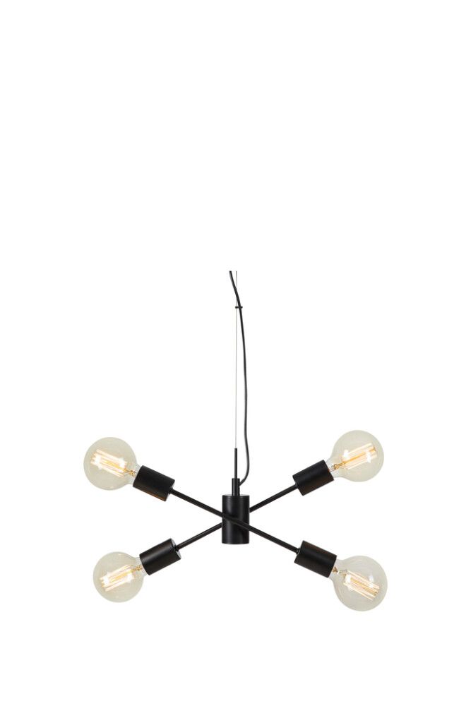 TAKLAMPE MARKSLÖJD LONCI SVART