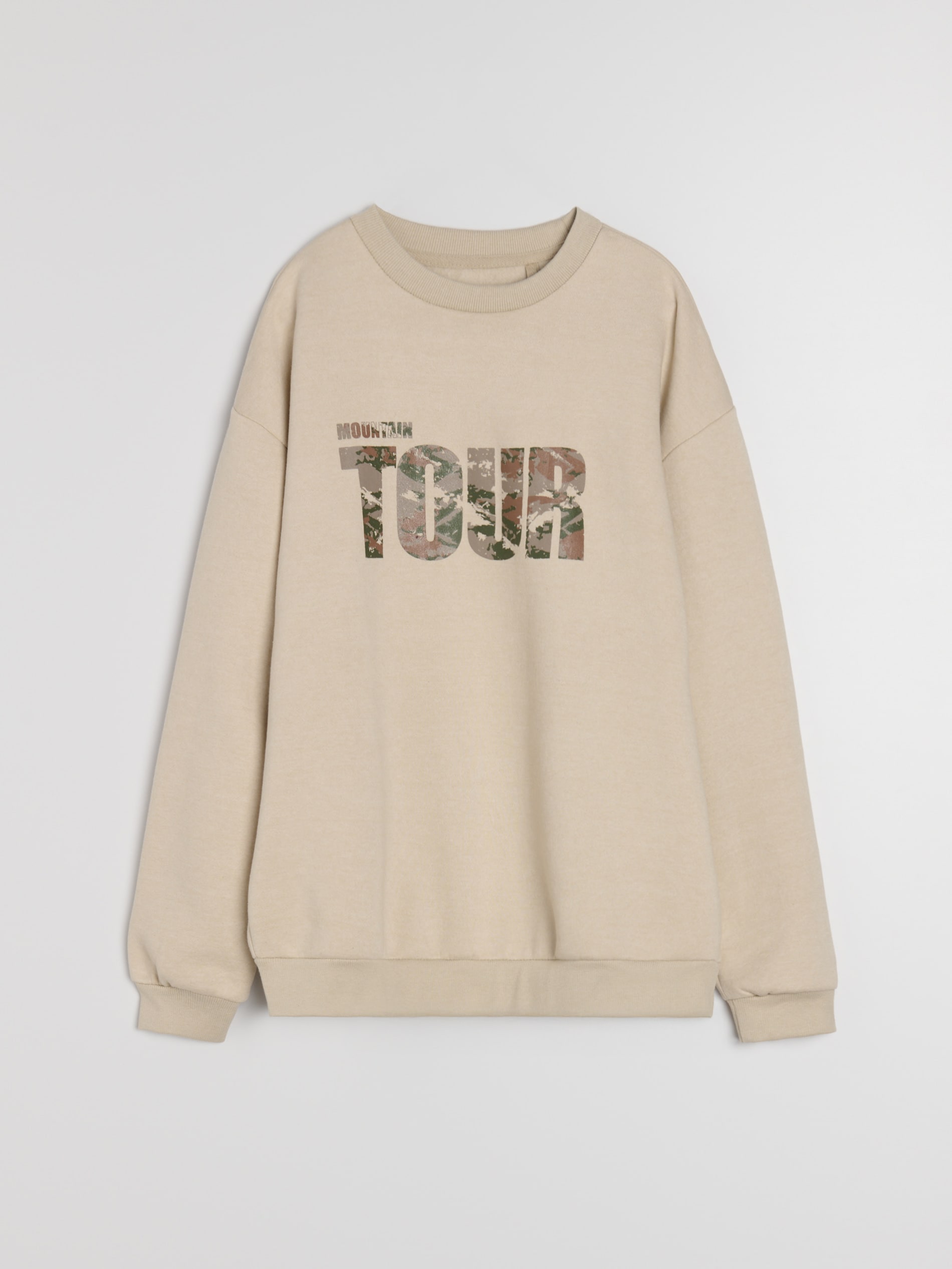 Bluza crewneck z napisem