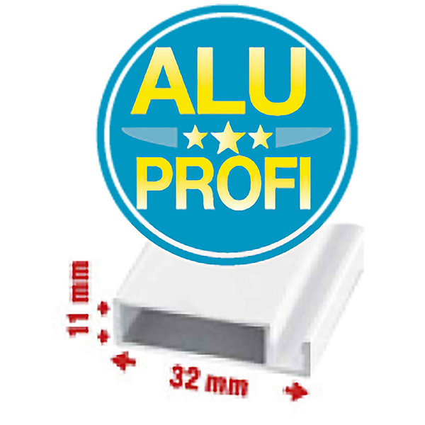 Moustiquaire alu à enrouleur automatique Windhager