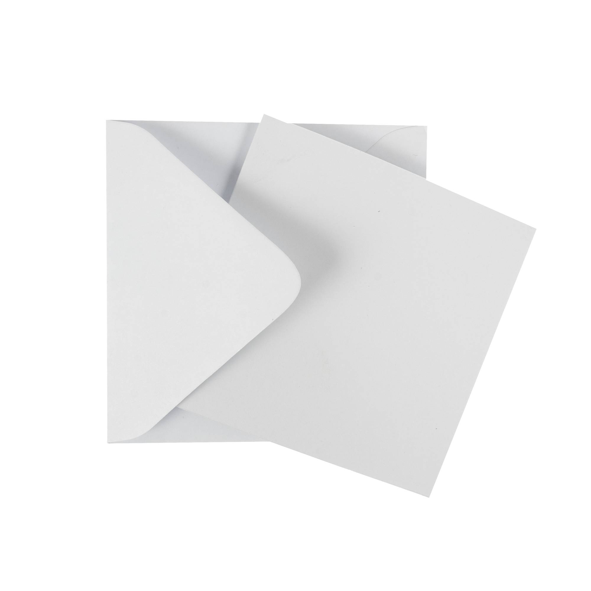 White Cards 4 x 4 Inches 50 Pack
