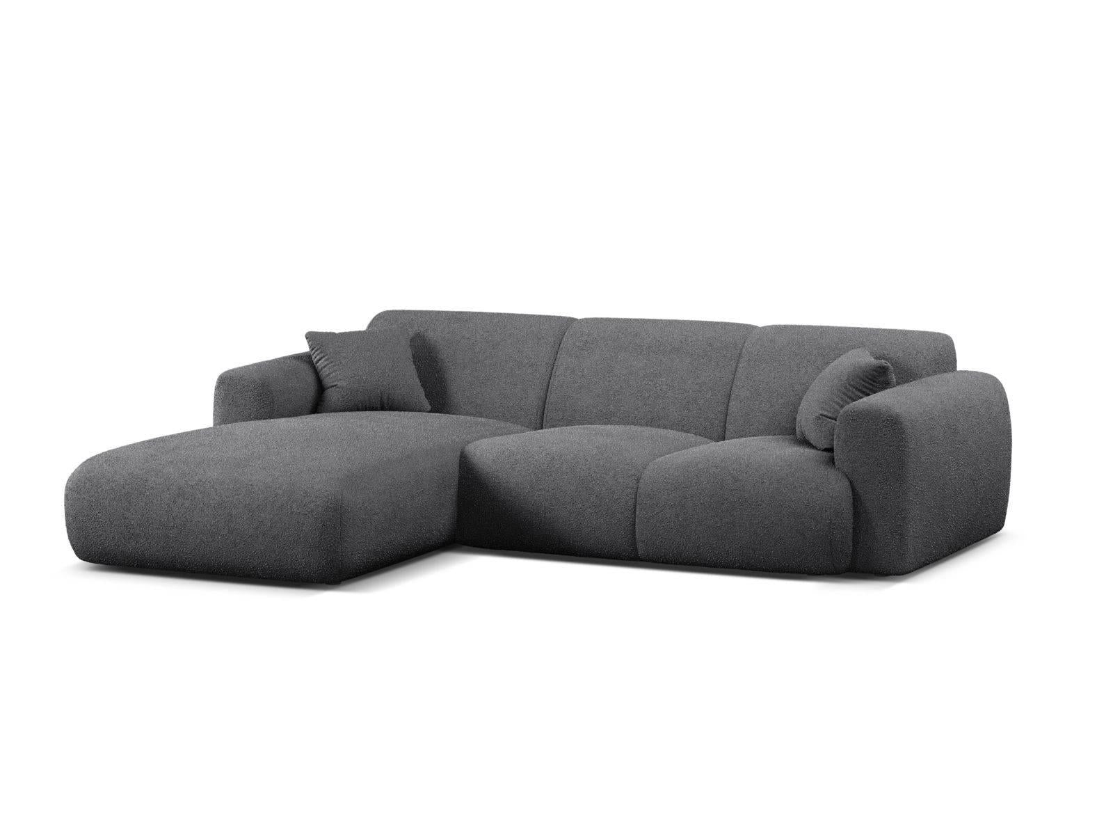 Hoekbank Molino links bouclé