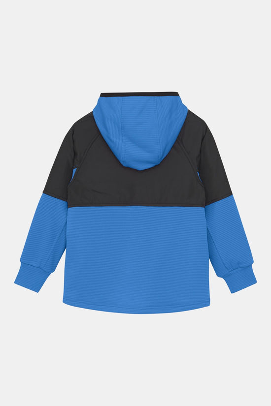 Color Kids Fleece Stretch Jacket W. Hood Midlayer Fleecevest Junior
