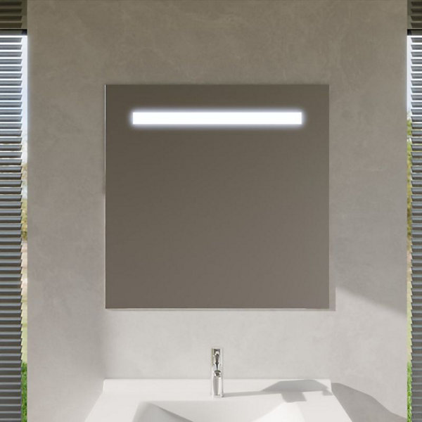 Miroir lumineux ELEG PLUS 80x80 cm - Avec antibuée sans interrupteur
