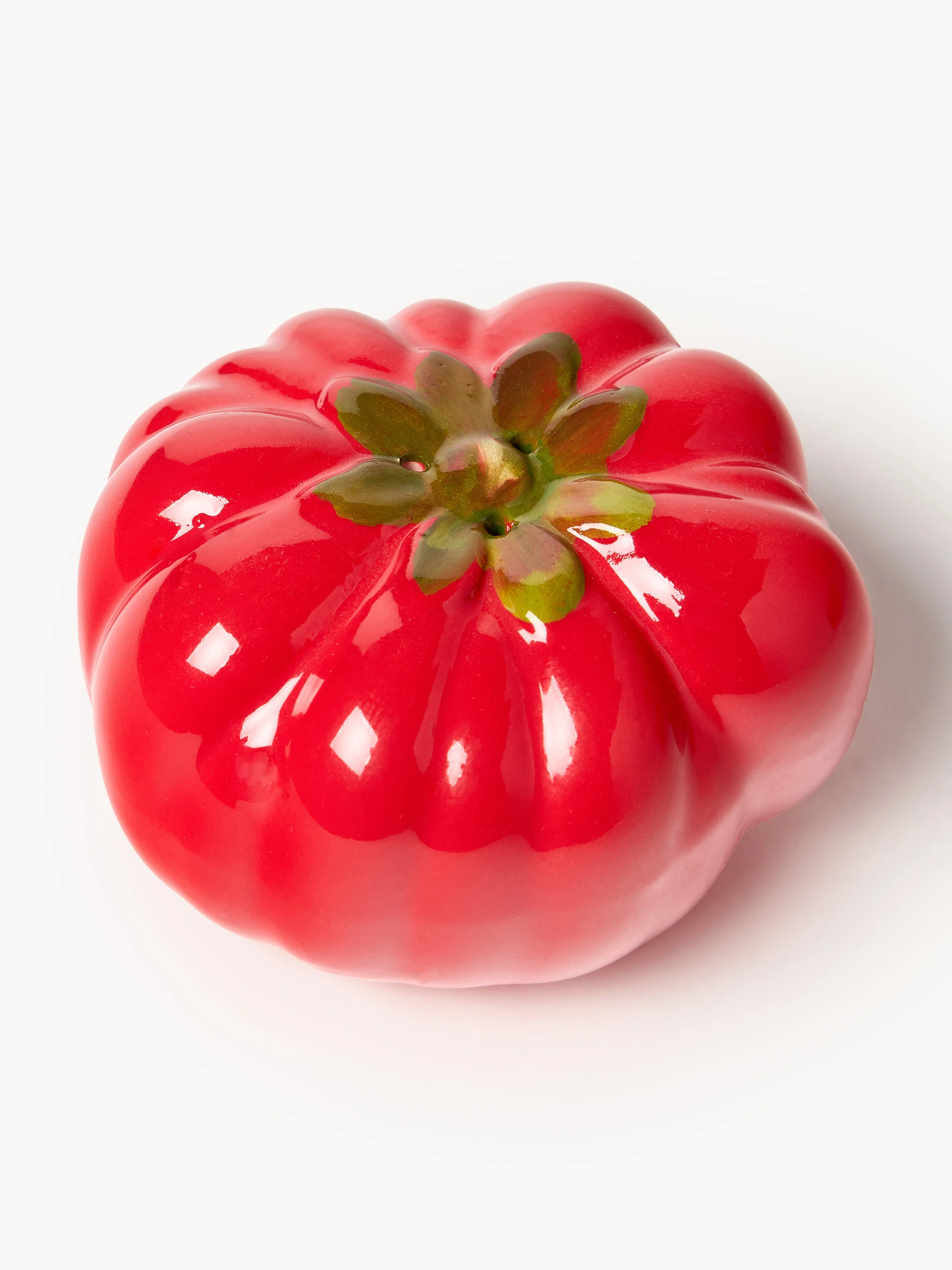 Handgemachte Salz- und Pfefferstreuer Napoli in Tomatenform, 2er-Set