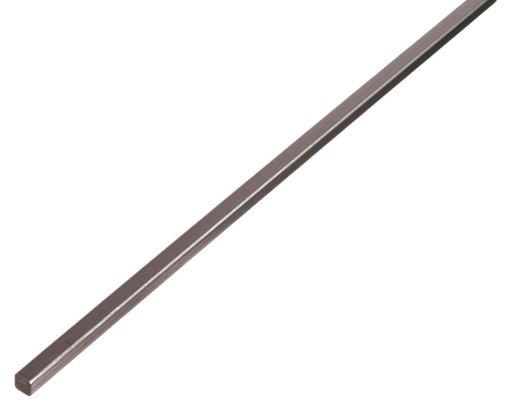 RØR GAH ALBERTS FIRKANTET STÅL 12X12MM 1000MM
