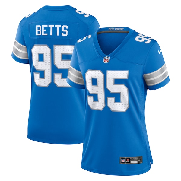 Mathieu Betts Detroit Lions Nike Women's Game Jersey -  Blue
