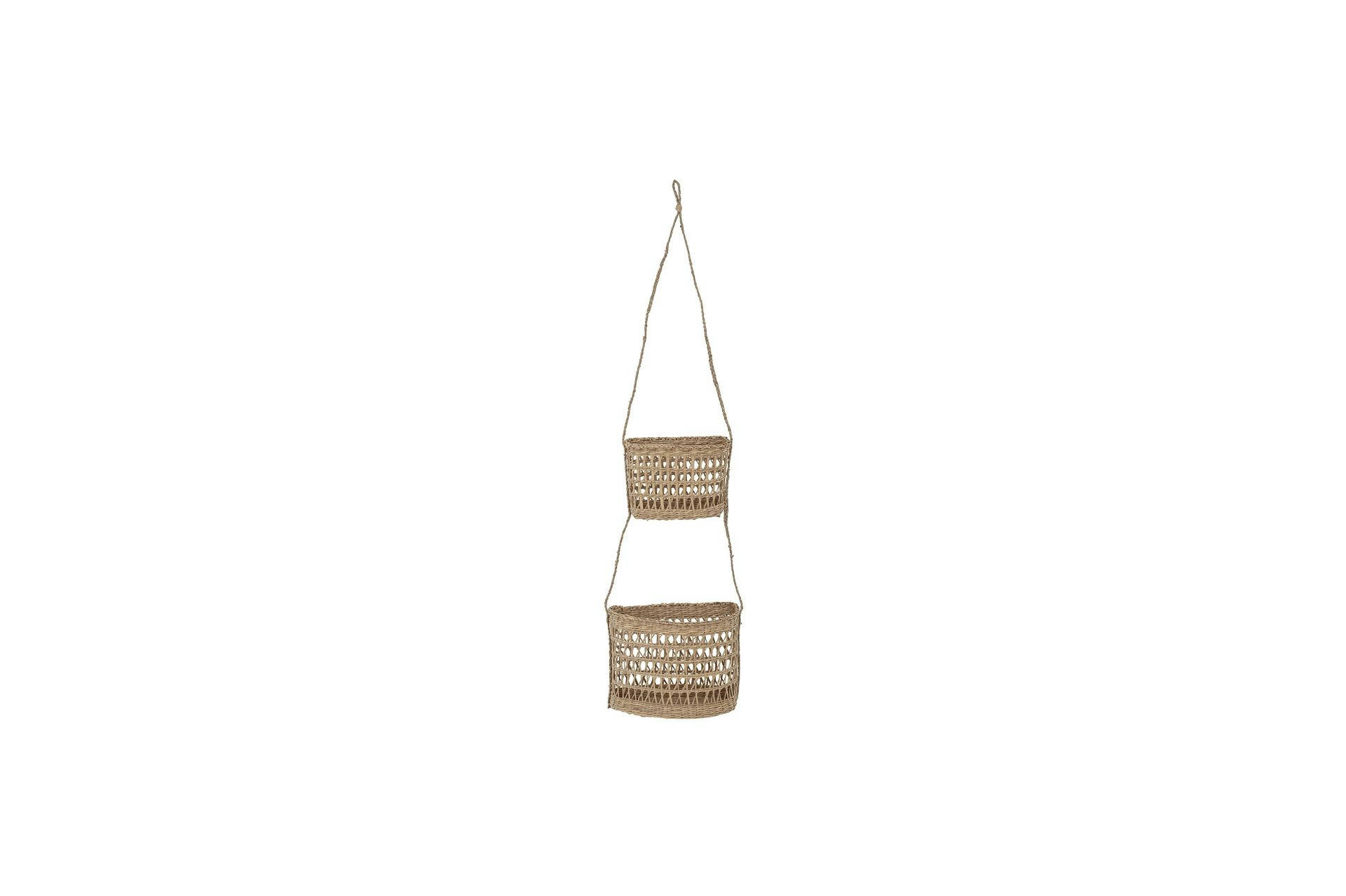 HOA - Panier en herbier marin beige