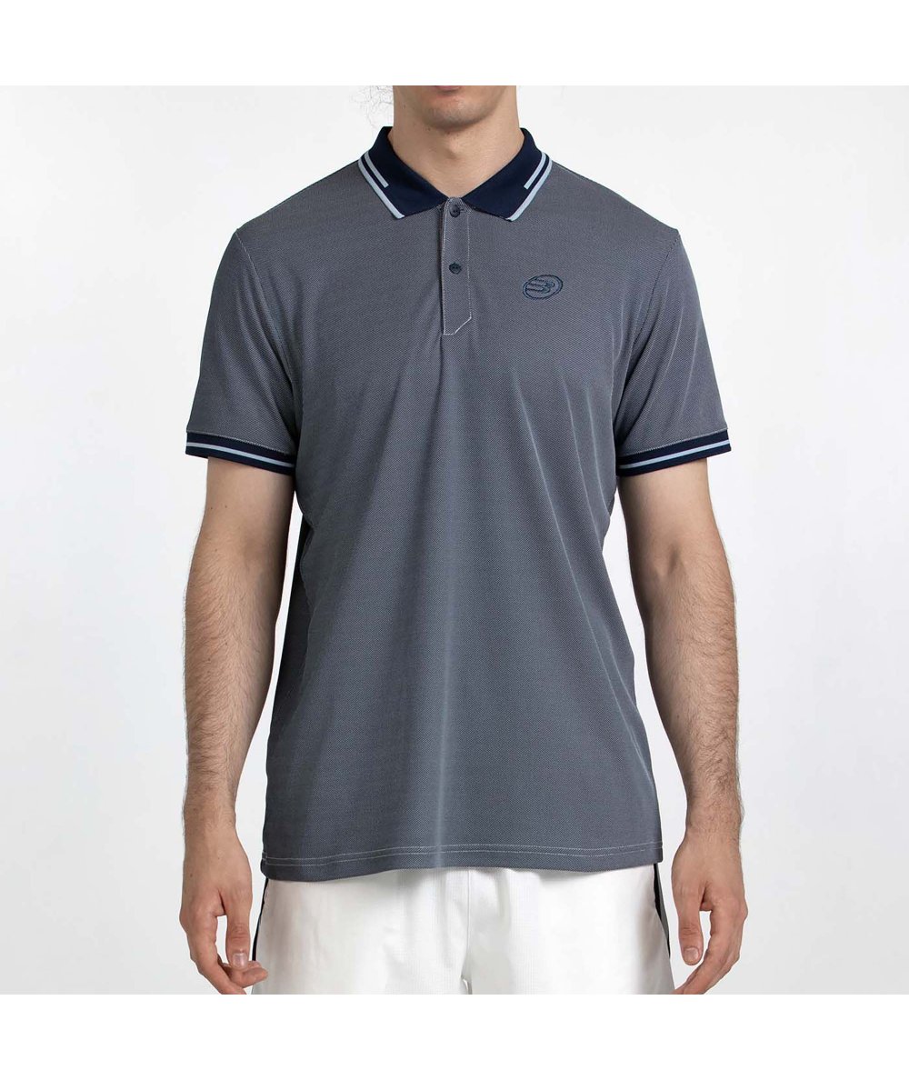 POLO BULLPADEL TENFE AZUL MARINO TEJ. BICOLOR
