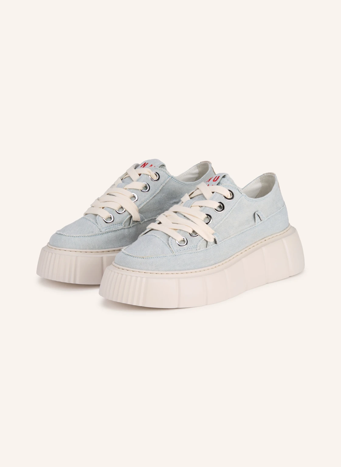 INUIKII Sneaker MATILDA FRAYED DENIM