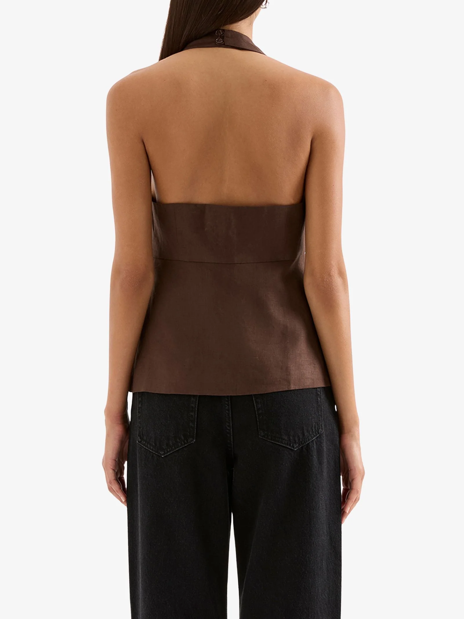 Zayda Linen Vest