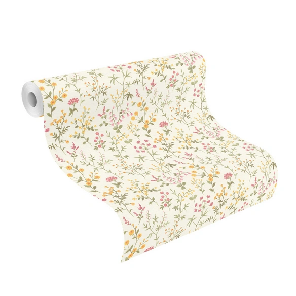 Selbstklebende Vliestapete »Daisy«, 6,00x0,53m Blumen bunt