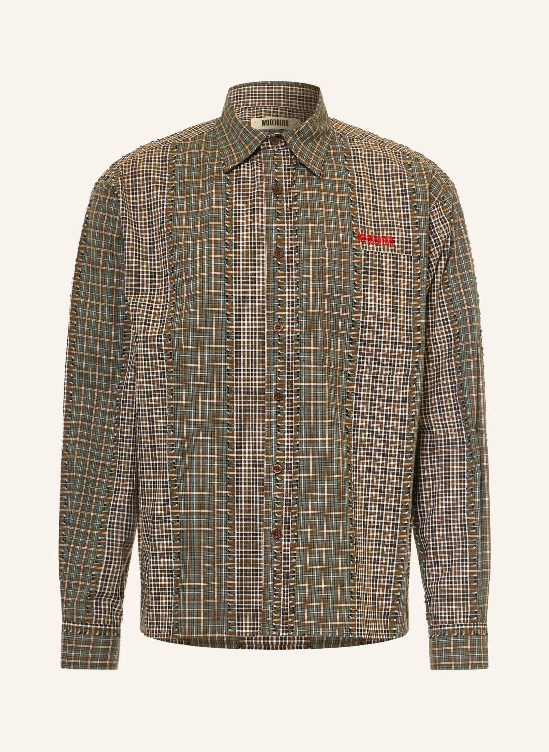 WOODBIRD Hemd WBBUZO Comfort Fit