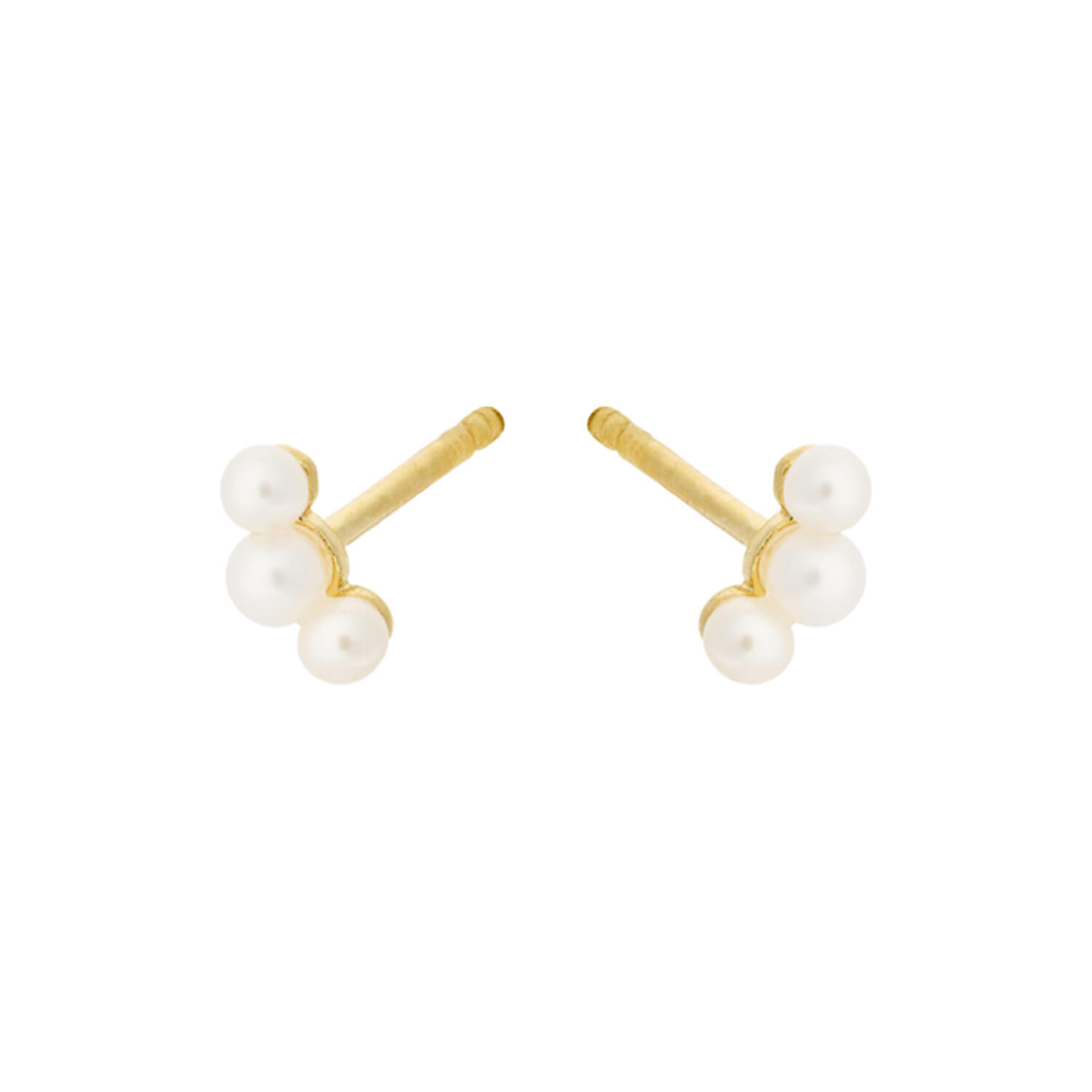 Ocean Pearl ørestikker, guld
