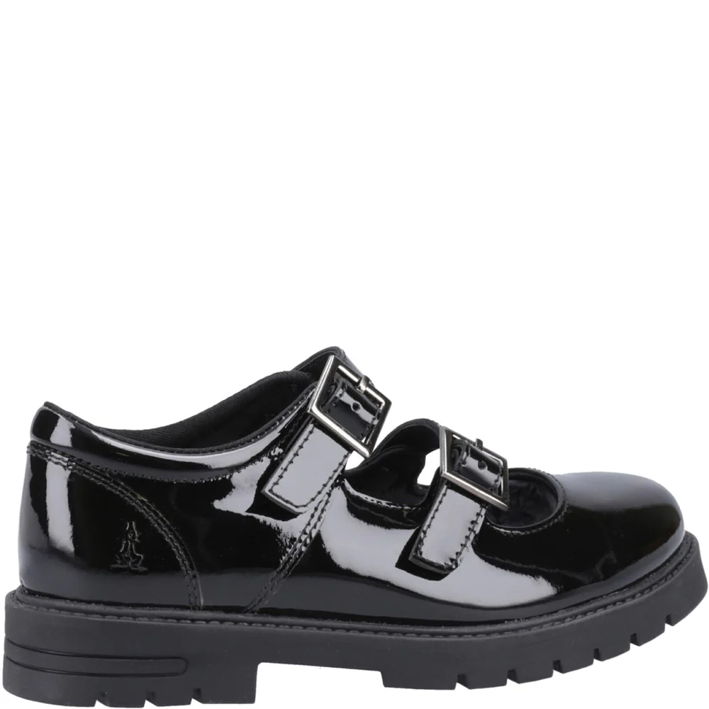 Hush Puppies Ella Patent Senior School Shoes