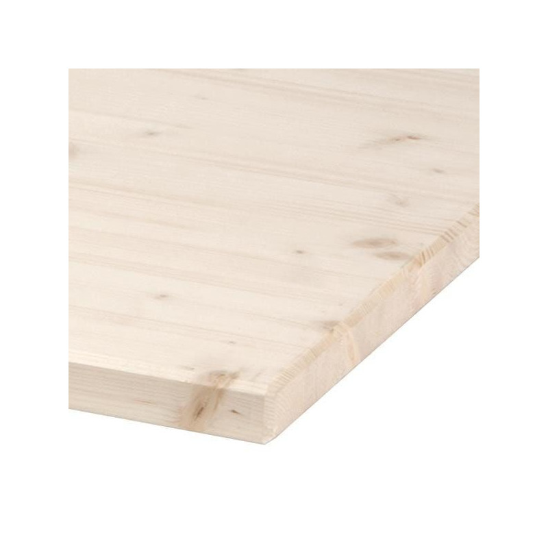 Panneau de meuble en sapin massif 250 x 80 x 2,8 cm CANDO