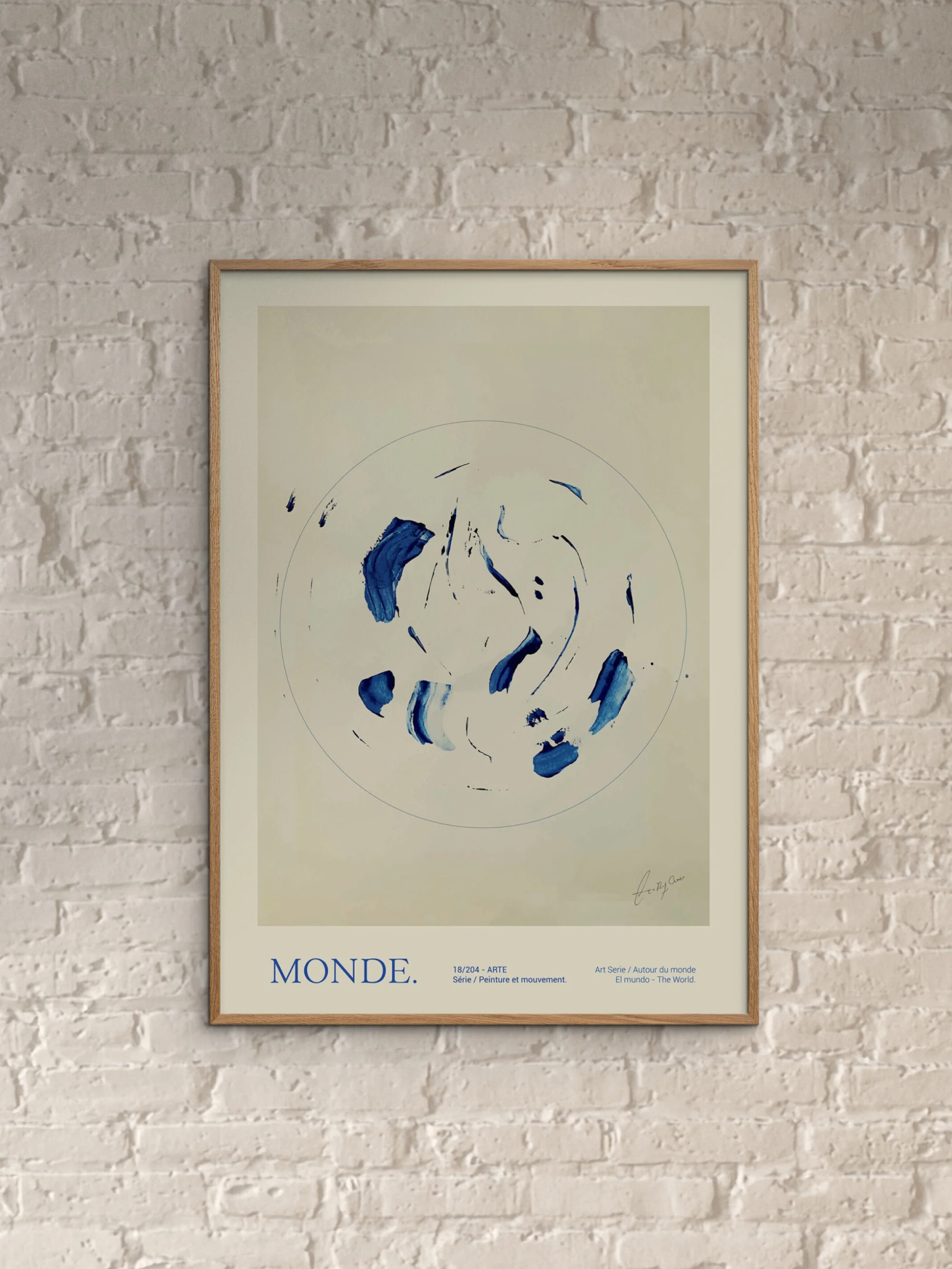 Poster Le Monde