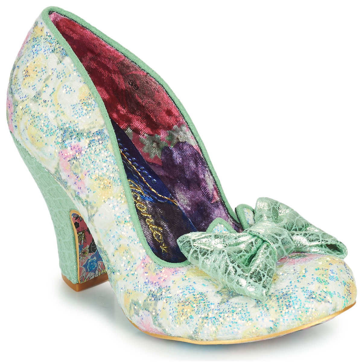 Irregular Choice - NICK OF TIME - Green