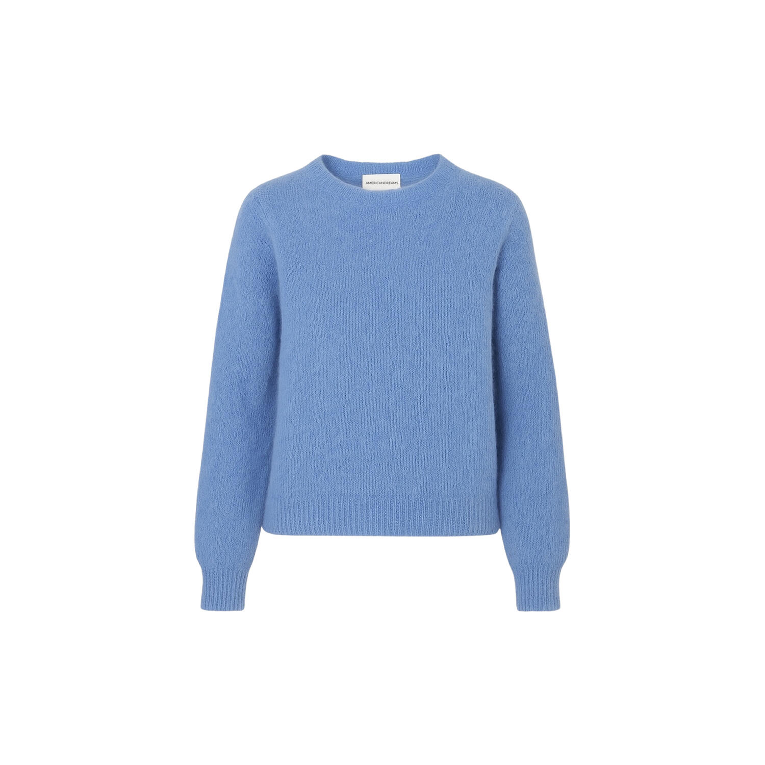 Liana Pullover Rund Hals, sky blue