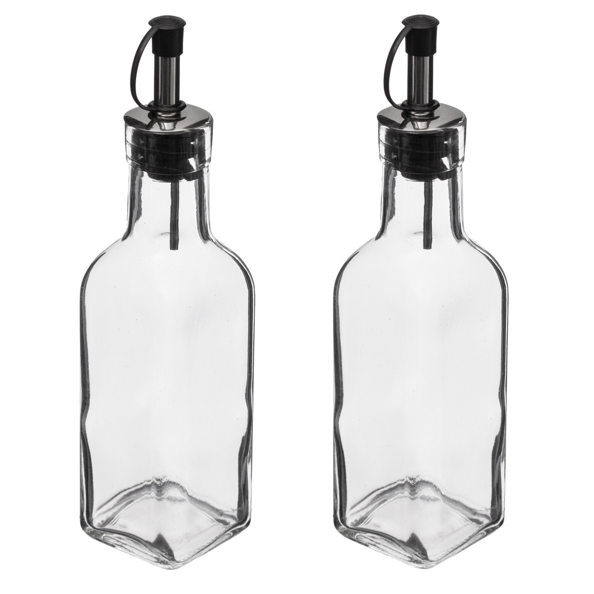 Poręczne butelki na oliwę i ocet z dozownikiem, 160 ml