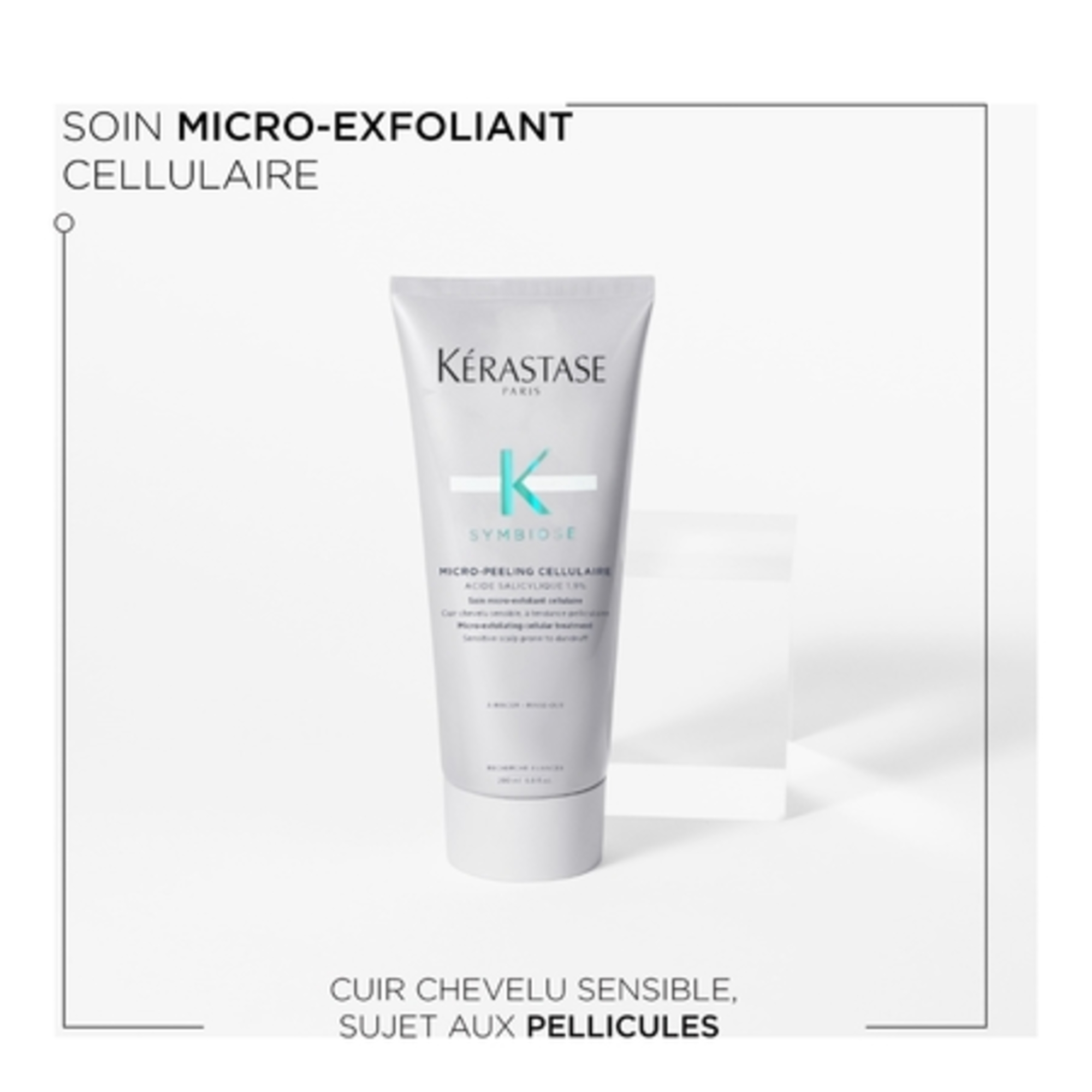 SYMBIOSEShampooing micro-peeling cellulaire