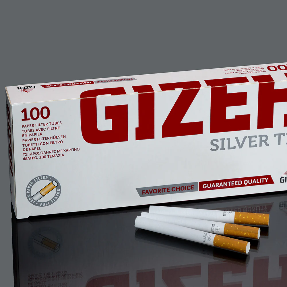 Gizeh PAPER Filter Tubes Silver 100's