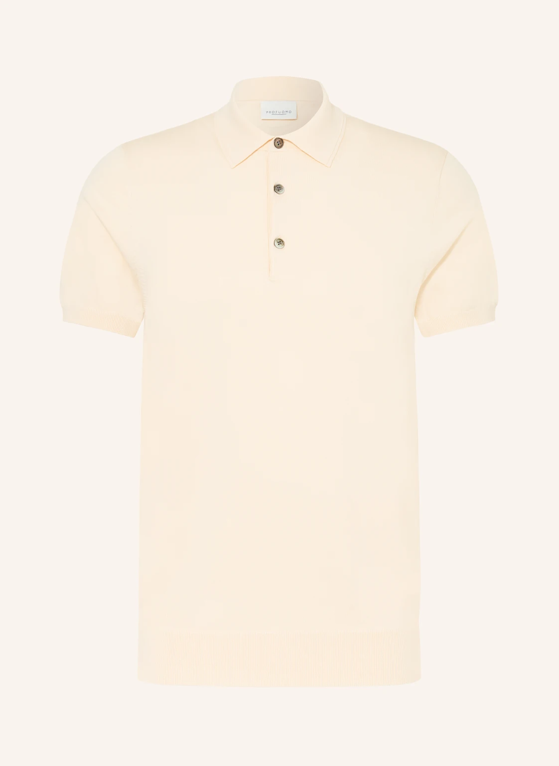 PROFUOMO Strick-Poloshirt