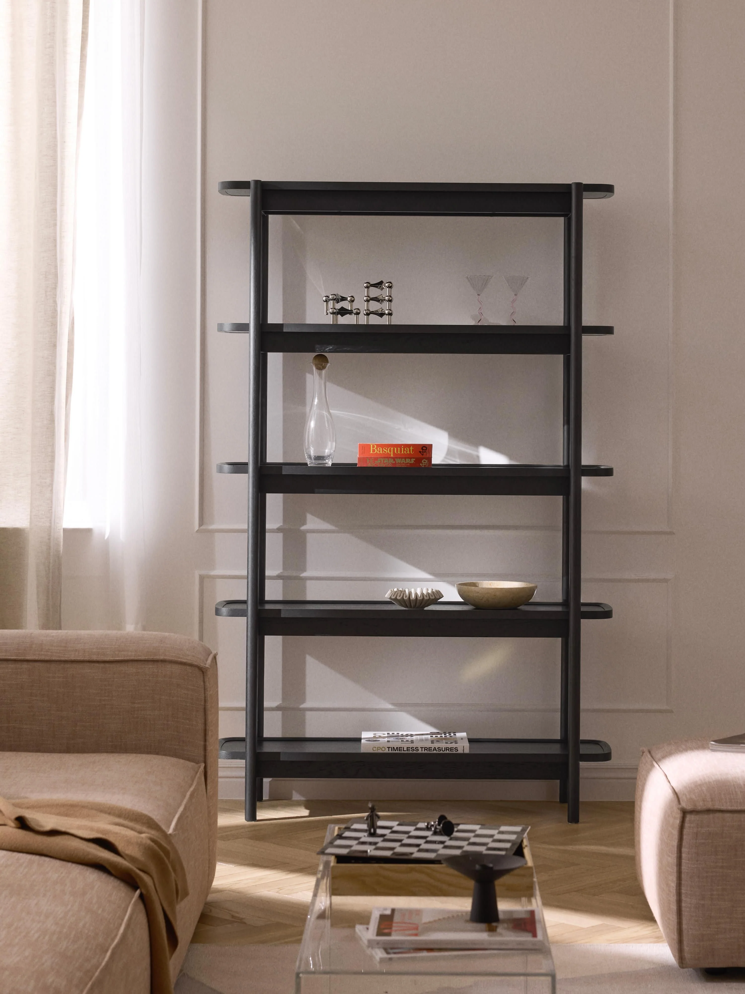 Hohes Holz-Regal Libby