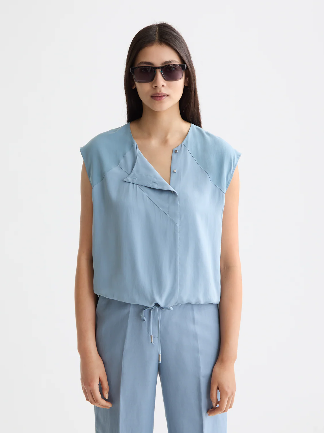 Drawstring Waisted Tank