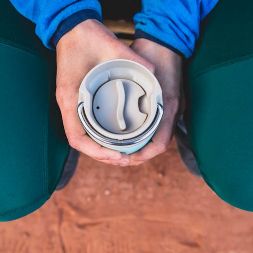 Klean Kanteen 16Oz 473Ml Insulated Tkwide Stainless W/ Cafe Cap Water Bottle